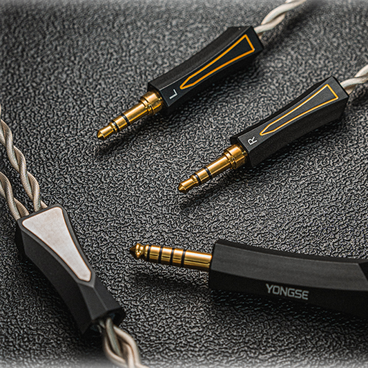 YSI Kurokami High-Purity Silver-Plated OCC Copper IEM Cable