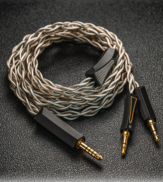 YSI Kurokami High-Purity Silver-Plated OCC Copper IEM Cable