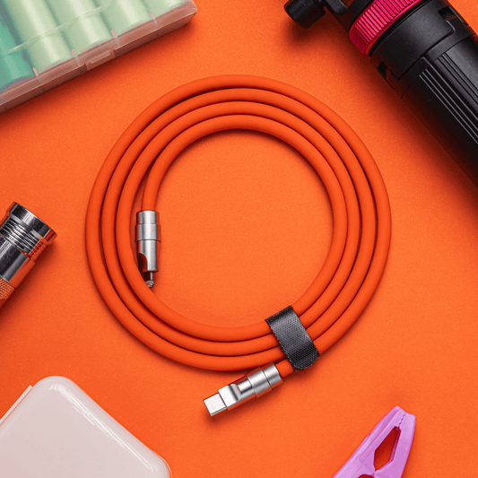 YSI PremiumTouch Silicone USB-C to USB-C / USB-C to Lightning Charging Cable