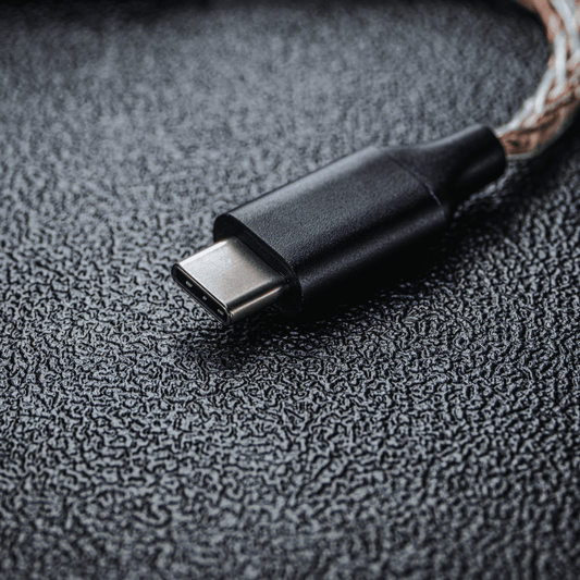YSI 8-Core Braided USB-C to 3.5mm DAC Dongle