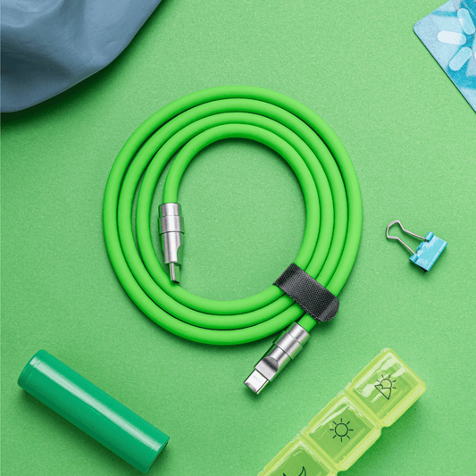 YSI PremiumTouch Silicone USB-C to USB-C / USB-C to Lightning Charging Cable