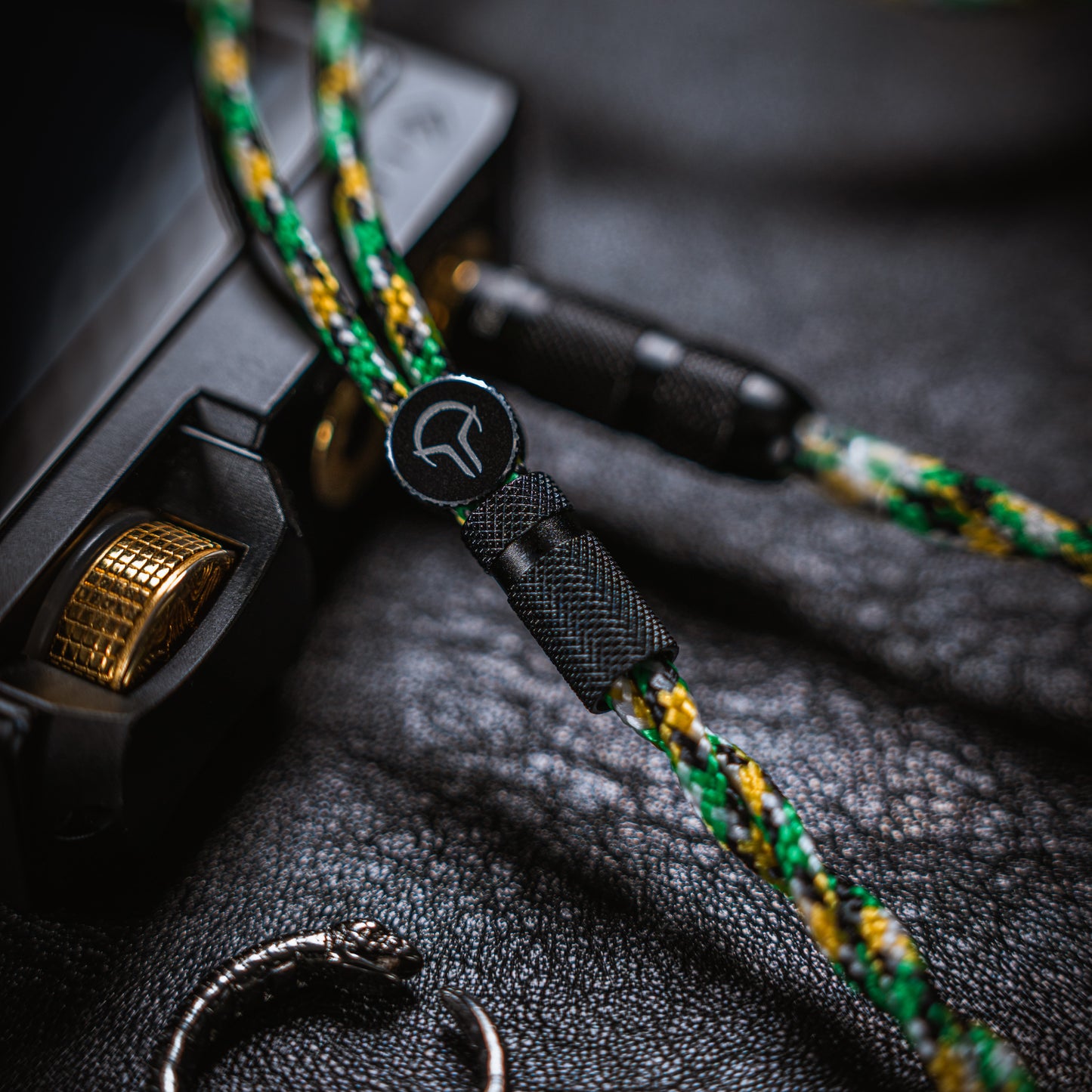 YSI Green Snake Cloth IEM Cable | 0.78mm 2-Pin to 4.4mm Balanced