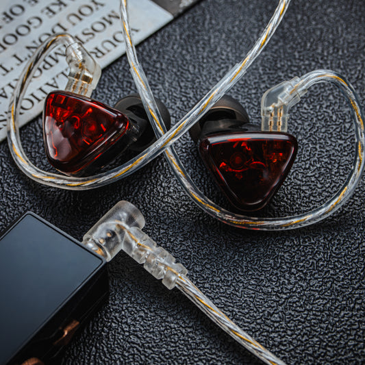 YSI YOLO In-Ear Monitors | 10mm Dual Magnet Drivers | Detachable 0.78mm Cable | Hi-Fi Earphones with Mic