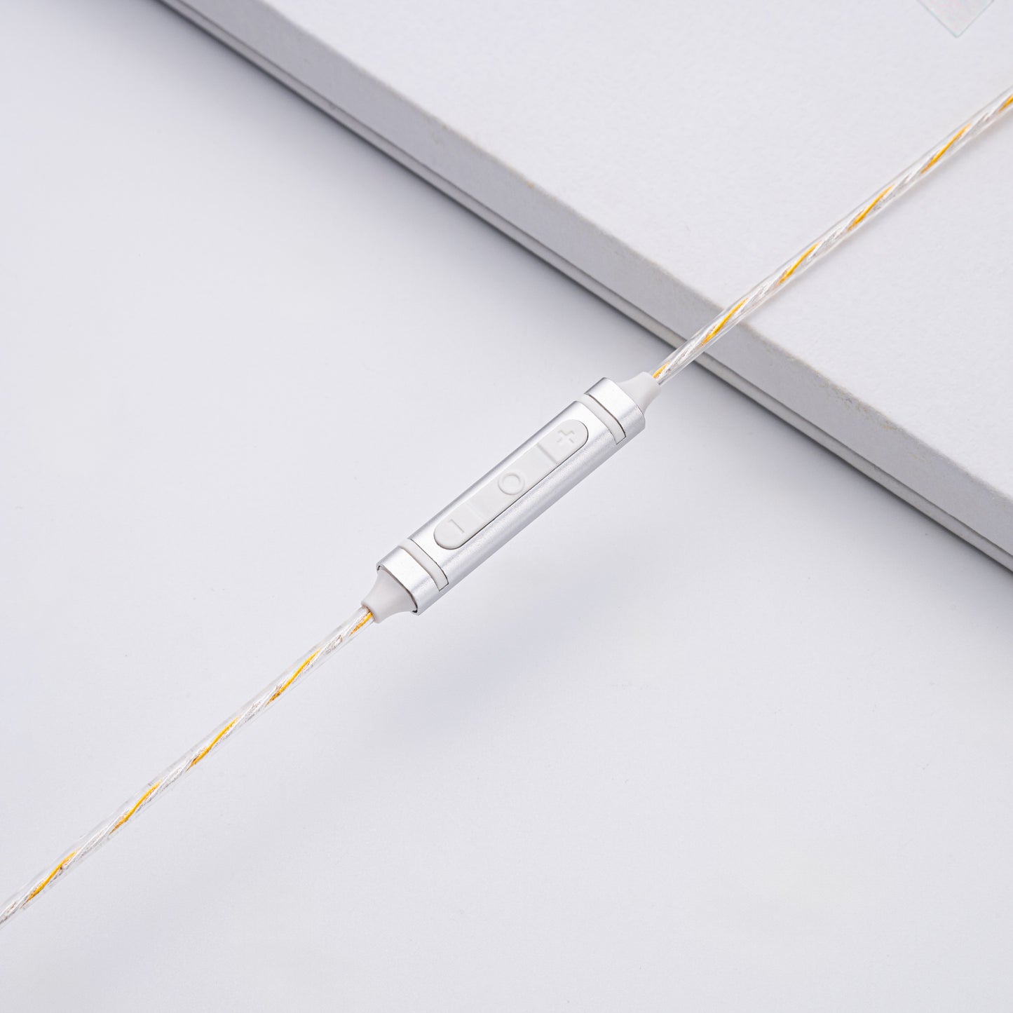 YSI Transparent 0.78mm IEM Cable with Microphone | Clear Braided Audio Cable