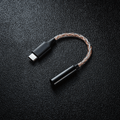 YSI 8-Core Braided USB-C to 3.5mm DAC Dongle