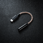 YSI 8-Core Braided USB-C to 3.5mm DAC Dongle