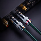 YSI Green XLR Hi-Fi Audio Cable | 20AWG Silver-Plated Copper | Studio Grade