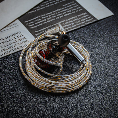 YSI YOLO In-Ear Monitors | 10mm Dual Magnet Drivers | Detachable 0.78mm Cable | Hi-Fi Earphones with Mic